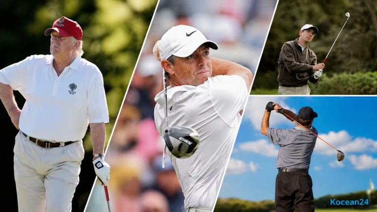 CEOs Play Golf