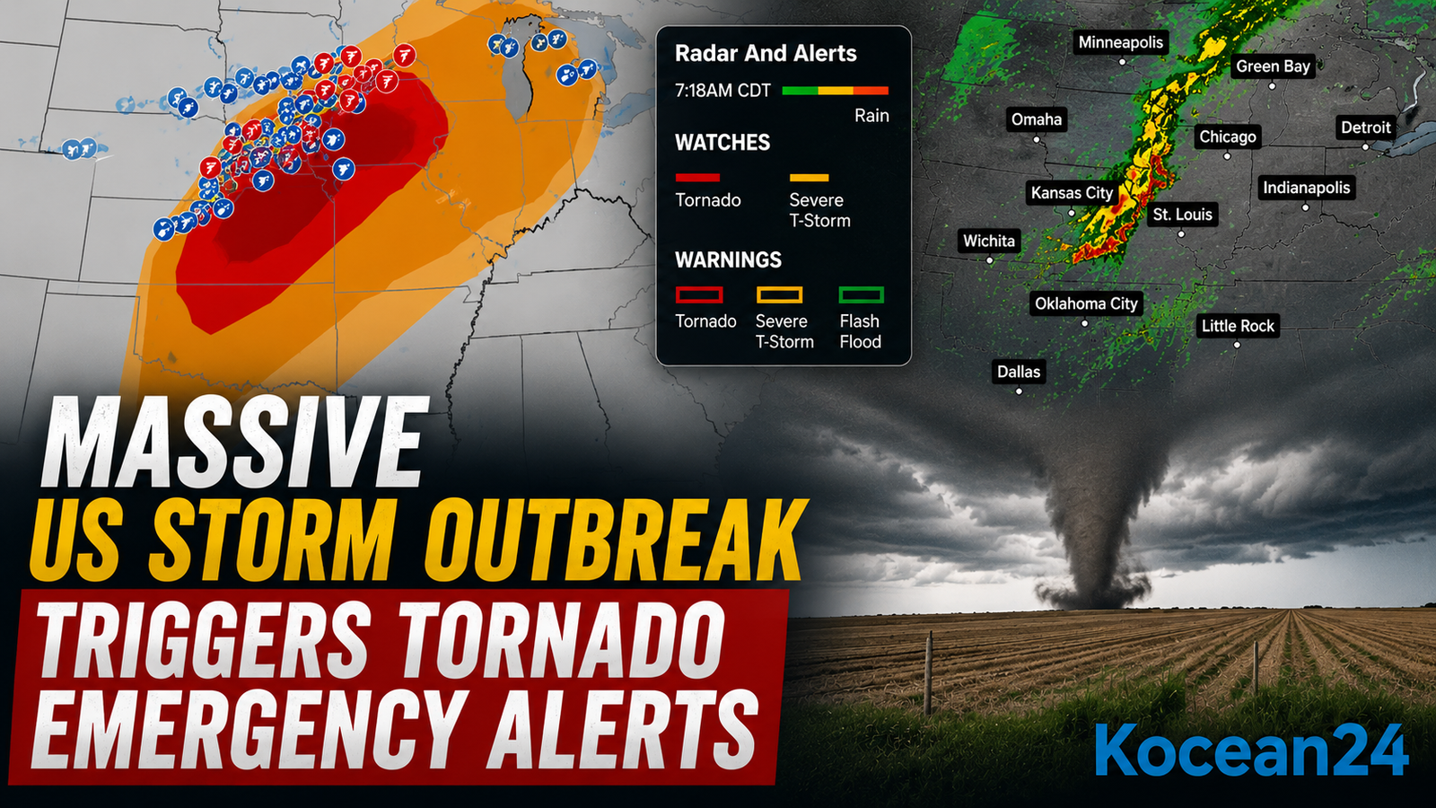 US storm outbreak