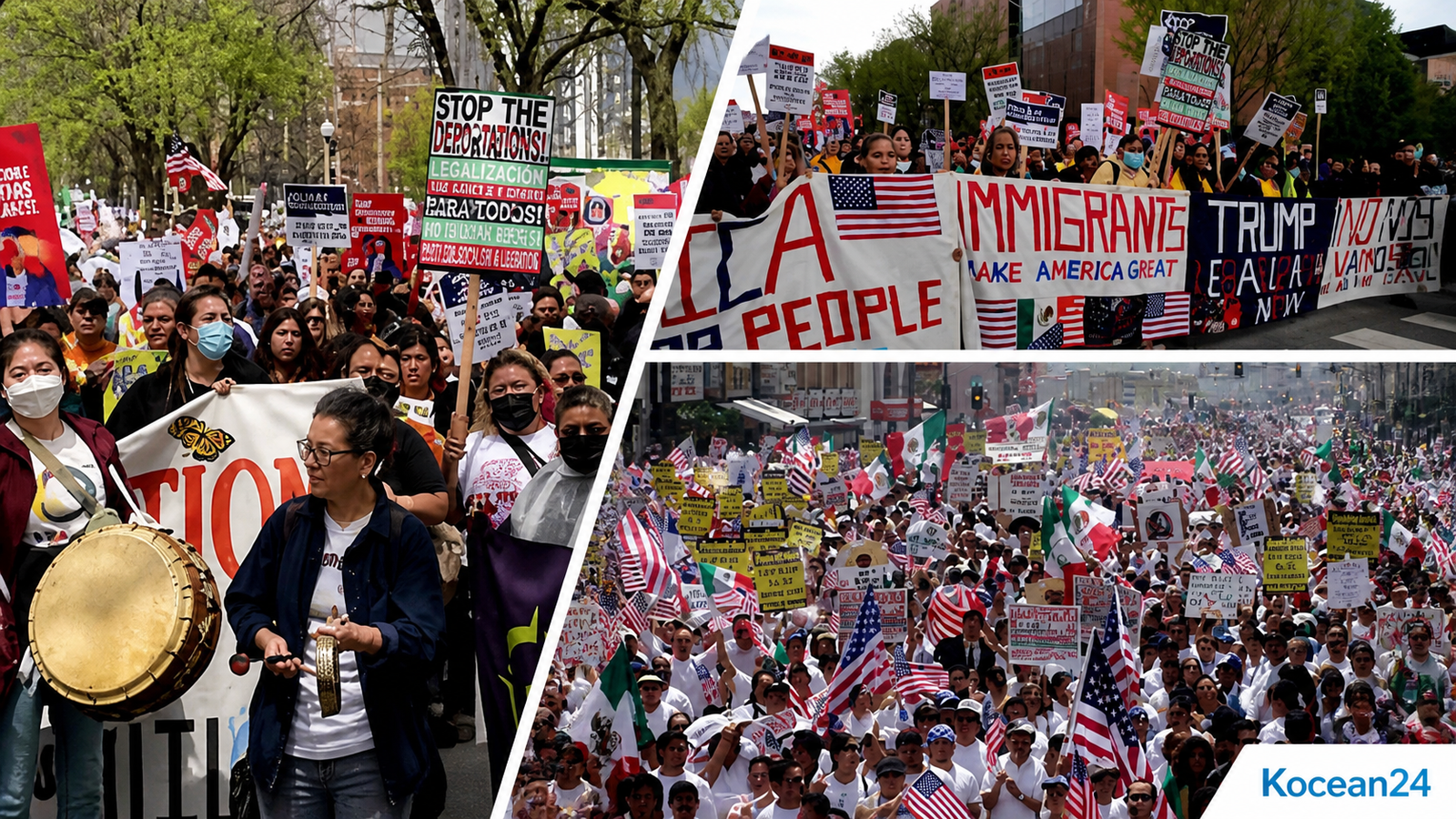 May Day Protests in USA