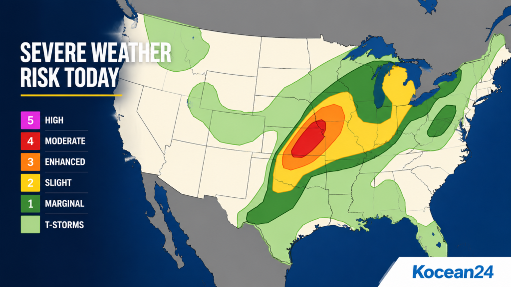 Severe Weather Risk Today