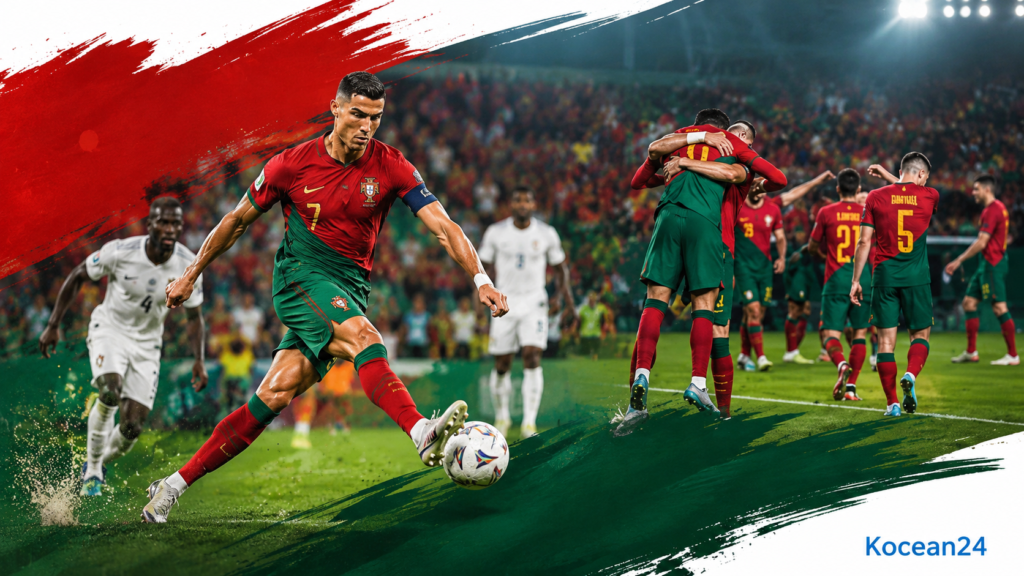 Cristiano Ronaldo's Unique Record: Scored in 5 FIFA World Cup Editions 3 Portugal is a Team